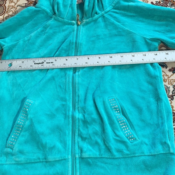 Juicy Couture Extra Small Youth Jacket Hoodie - Picture 13 of 16
